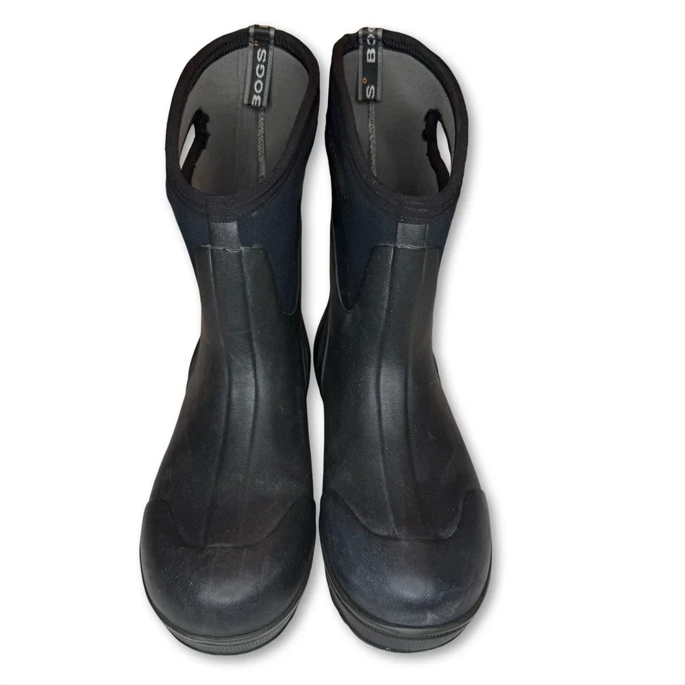 Bogs Boots Men's Ultra Mid 51407-001‎ Waterproof Winter & Rain Black Size 11